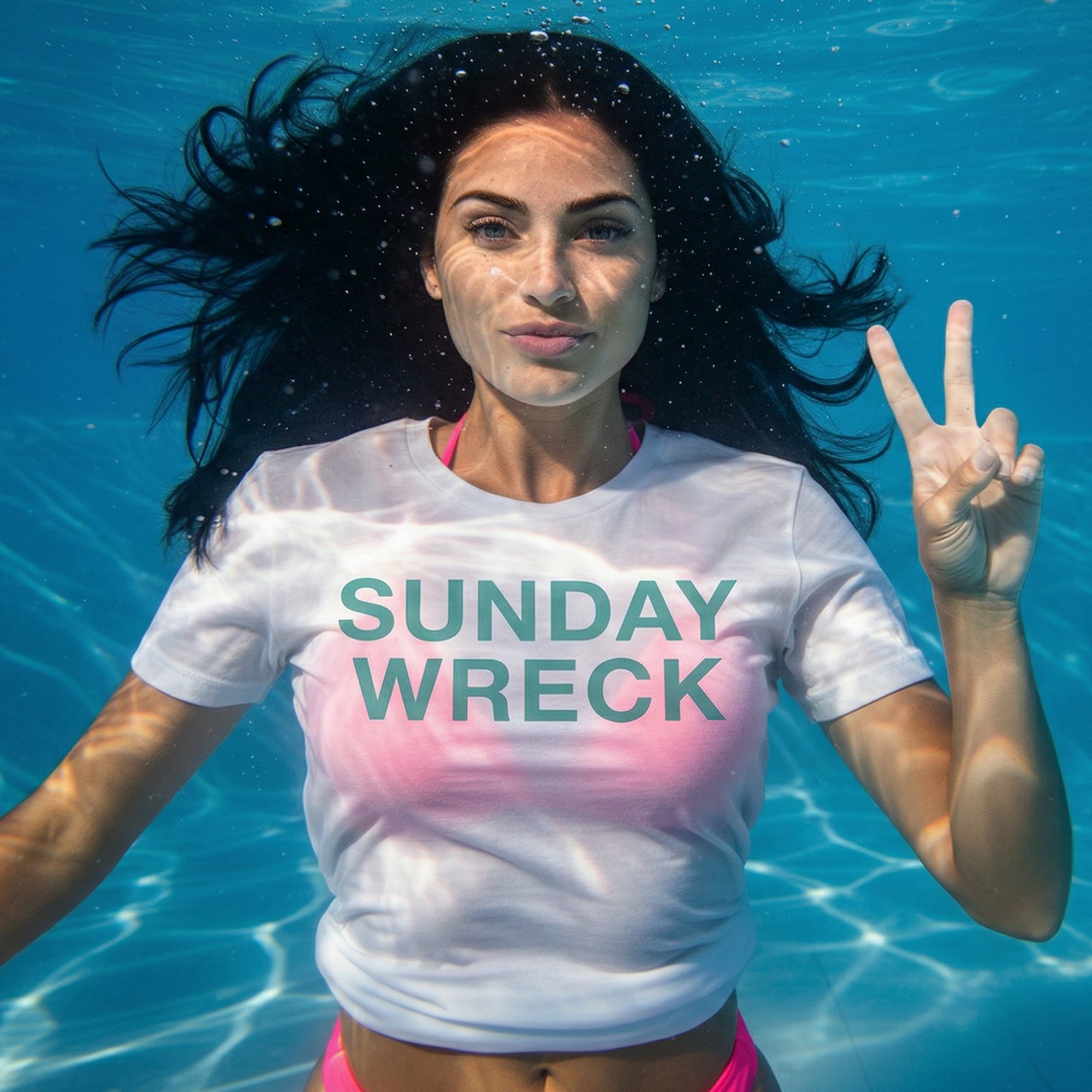 Sunday Wreck - Classic Tee - White