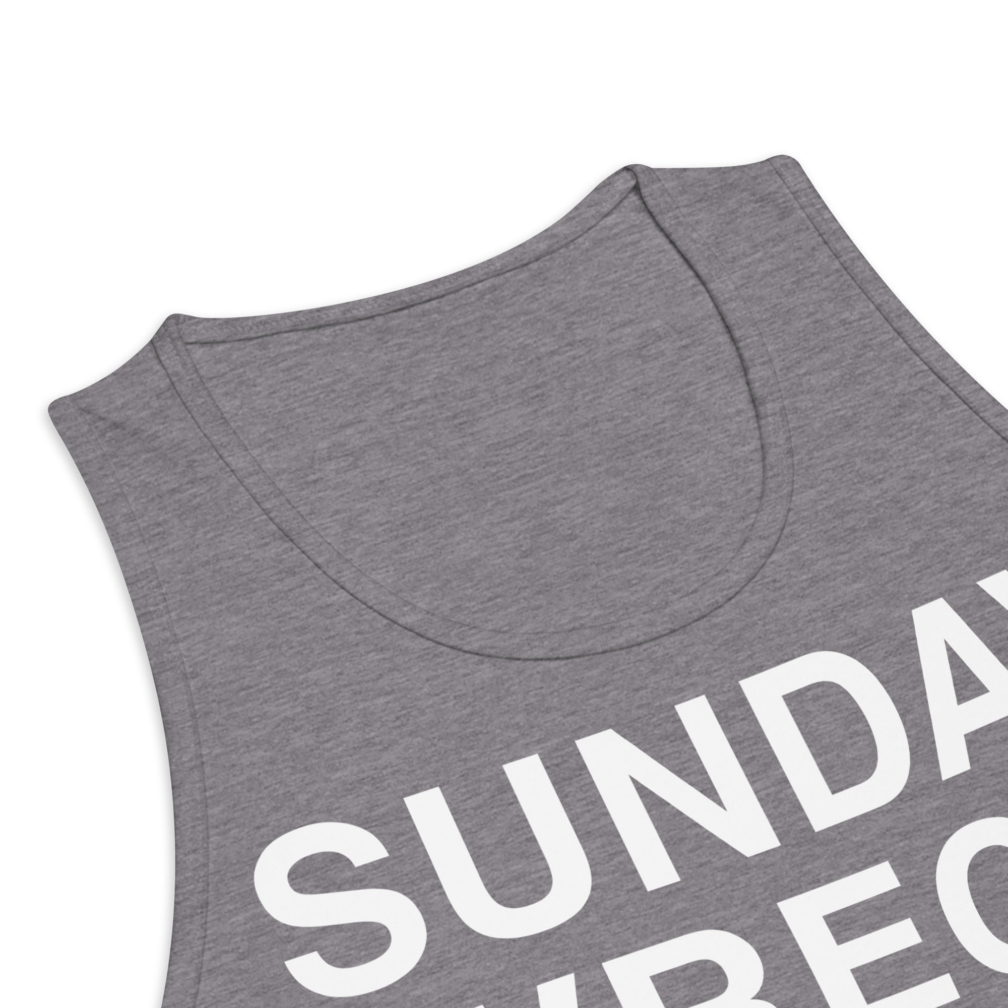 Sunday Wreck - Classic Tank - Heather Grey