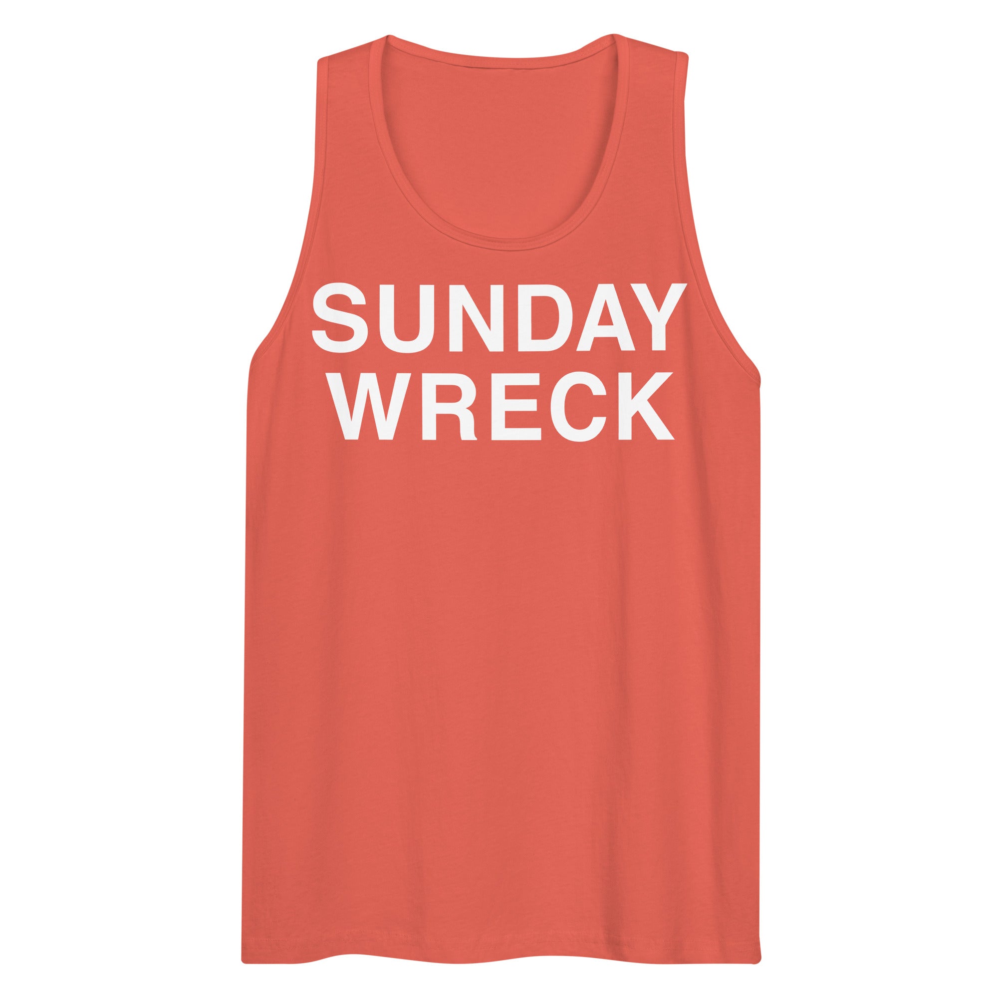 Sunday Wreck - Classic Tank - Coral