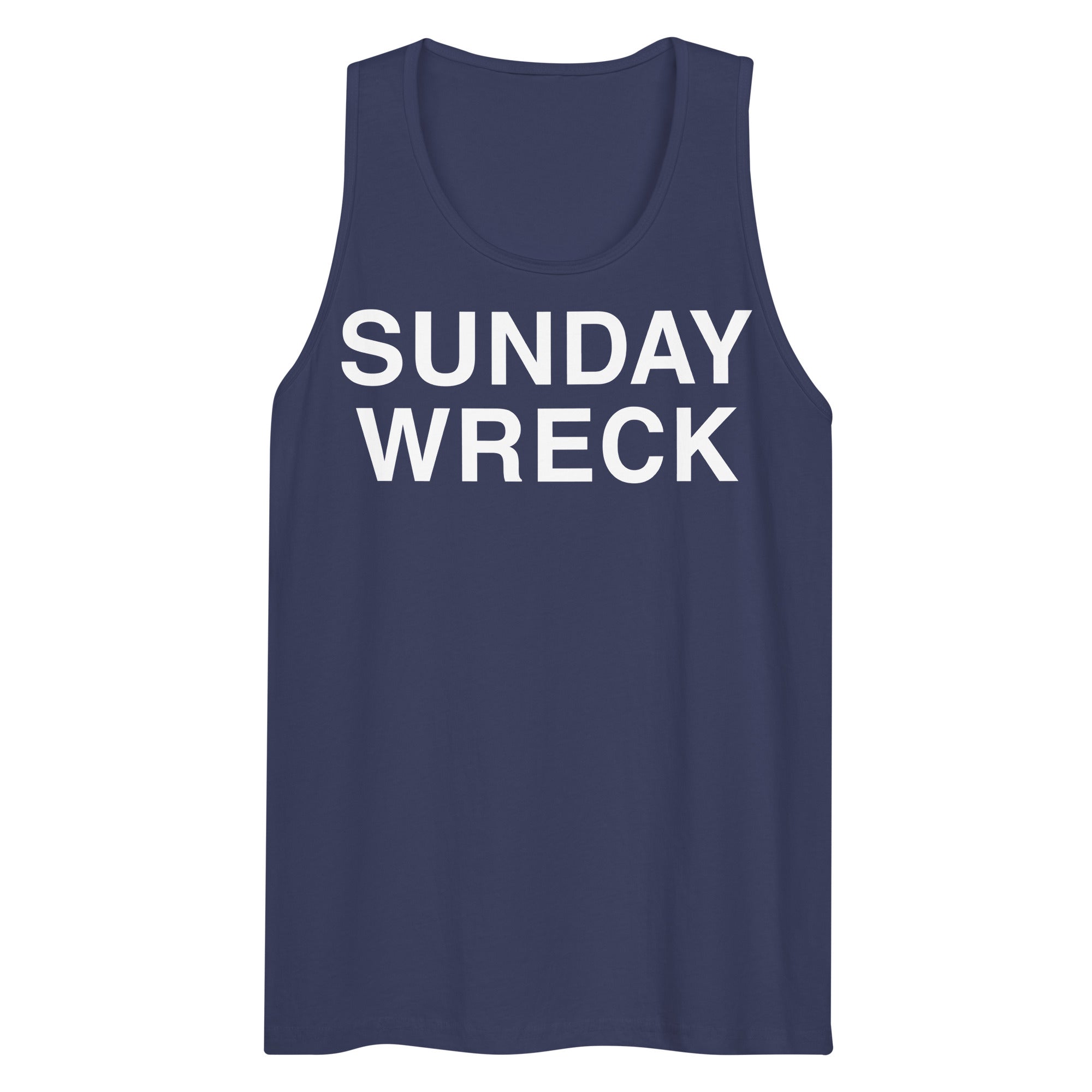 Sunday Wreck - Classic Tank - Harbor Blue