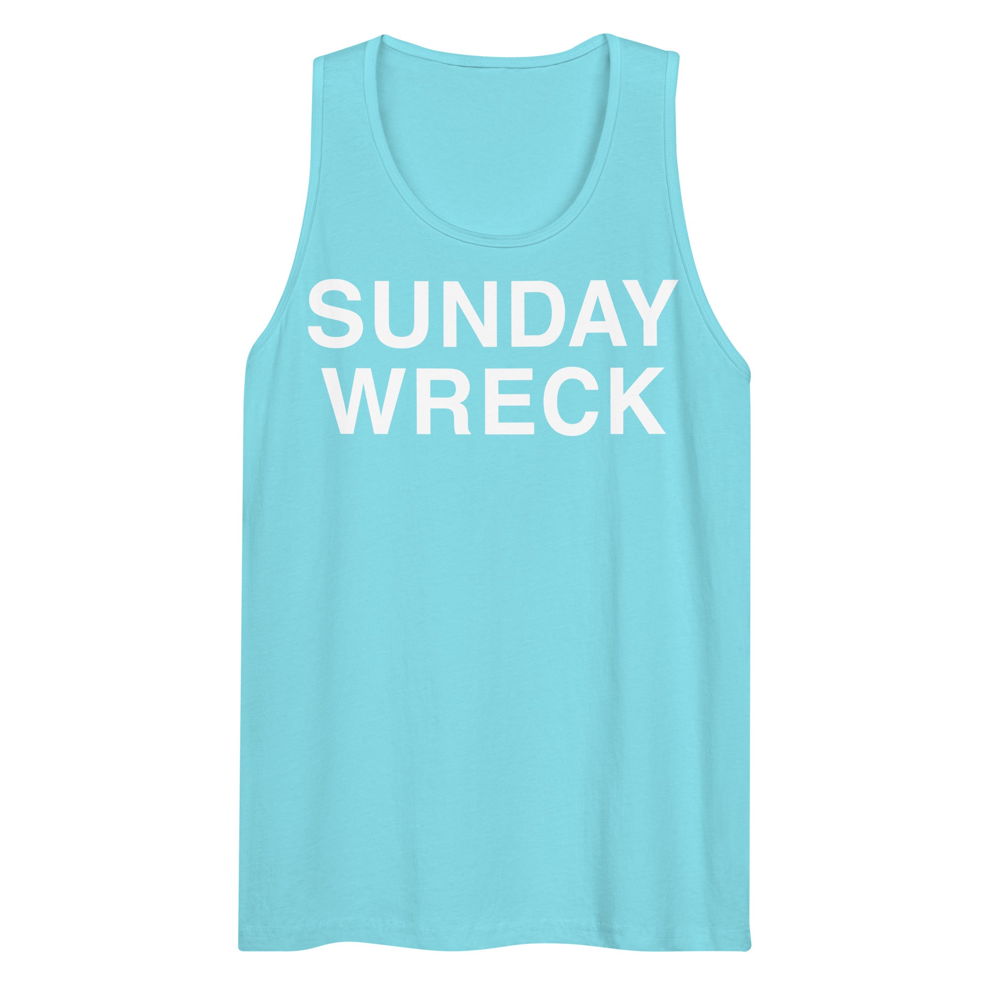 Sunday Wreck - Classic Tank - Pacific Blue