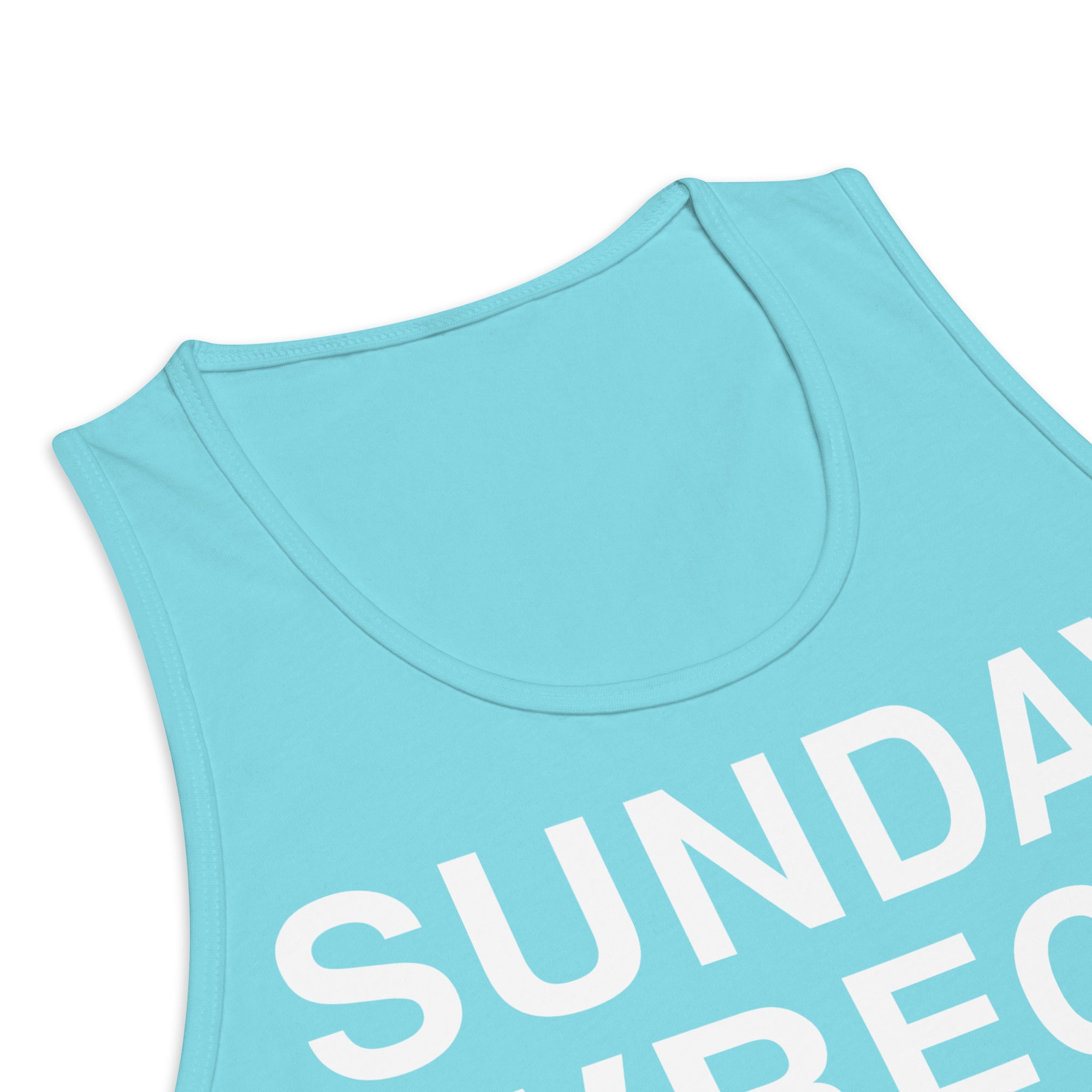 Sunday Wreck - Classic Tank - Pacific Blue