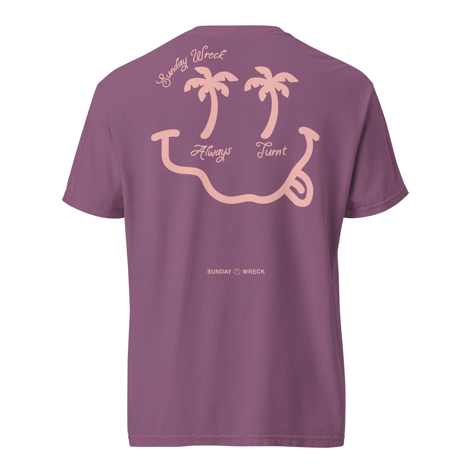 Sunday Wreck - Always Turnt Tee - Berry