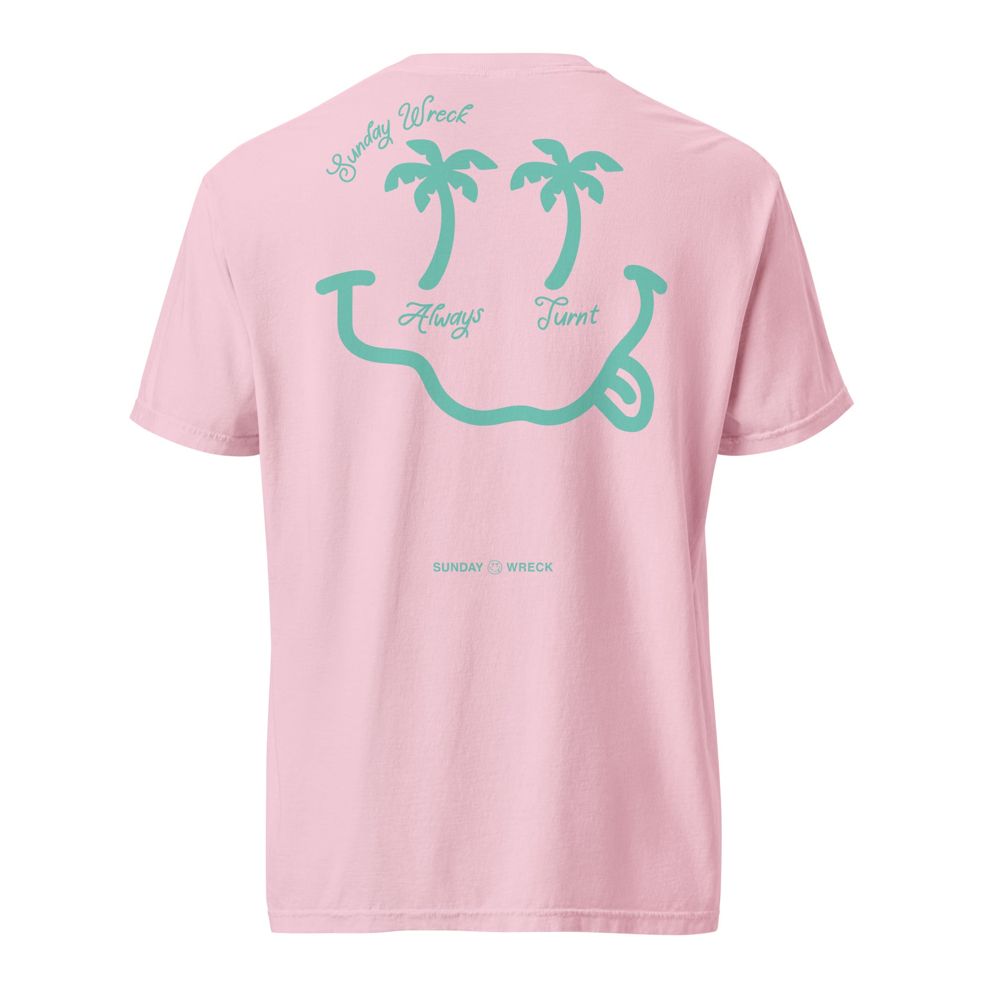 Sunday Wreck - Always Turnt Tee - Blossom