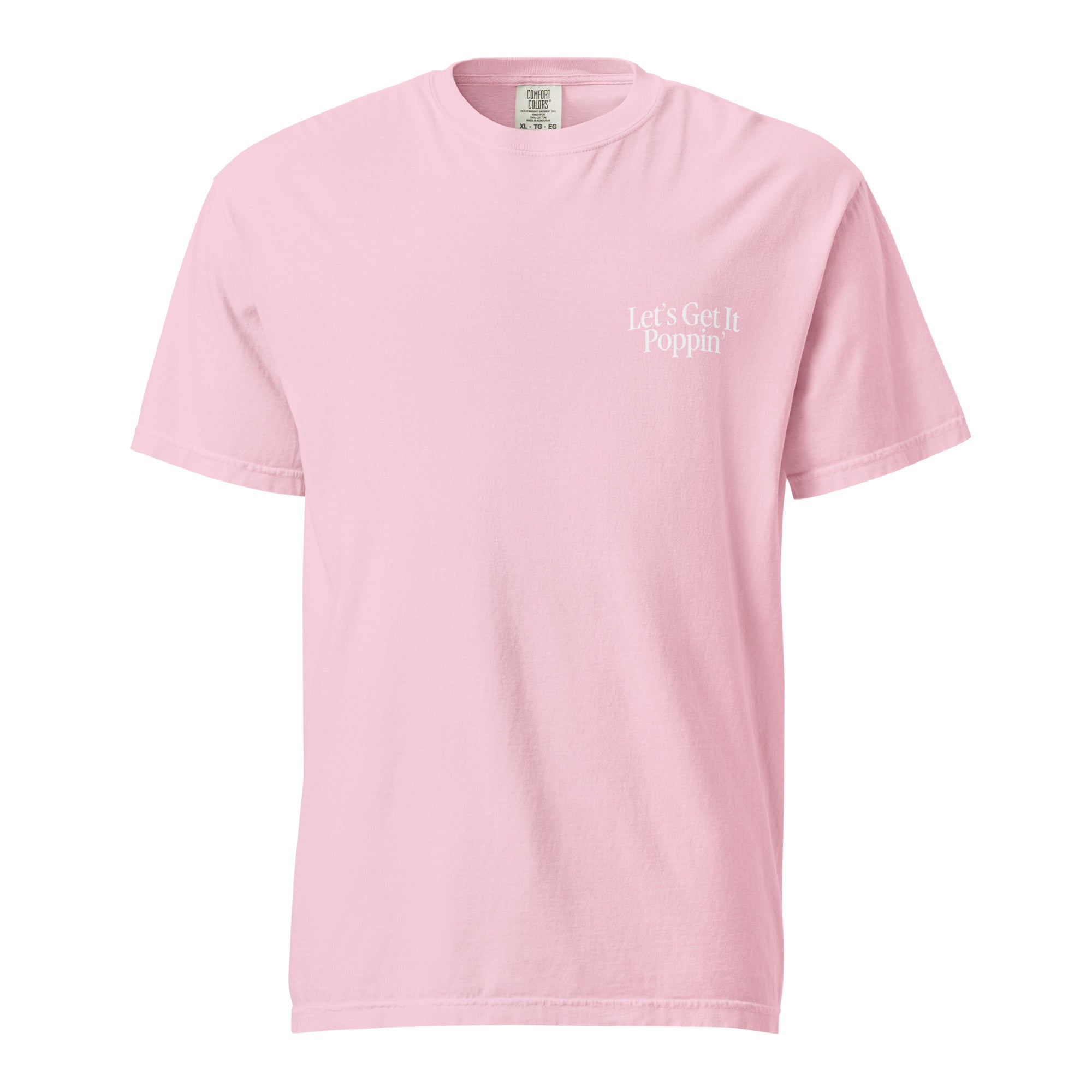Sunday Wreck - Let's Get It Poppin' Tee - Blossom