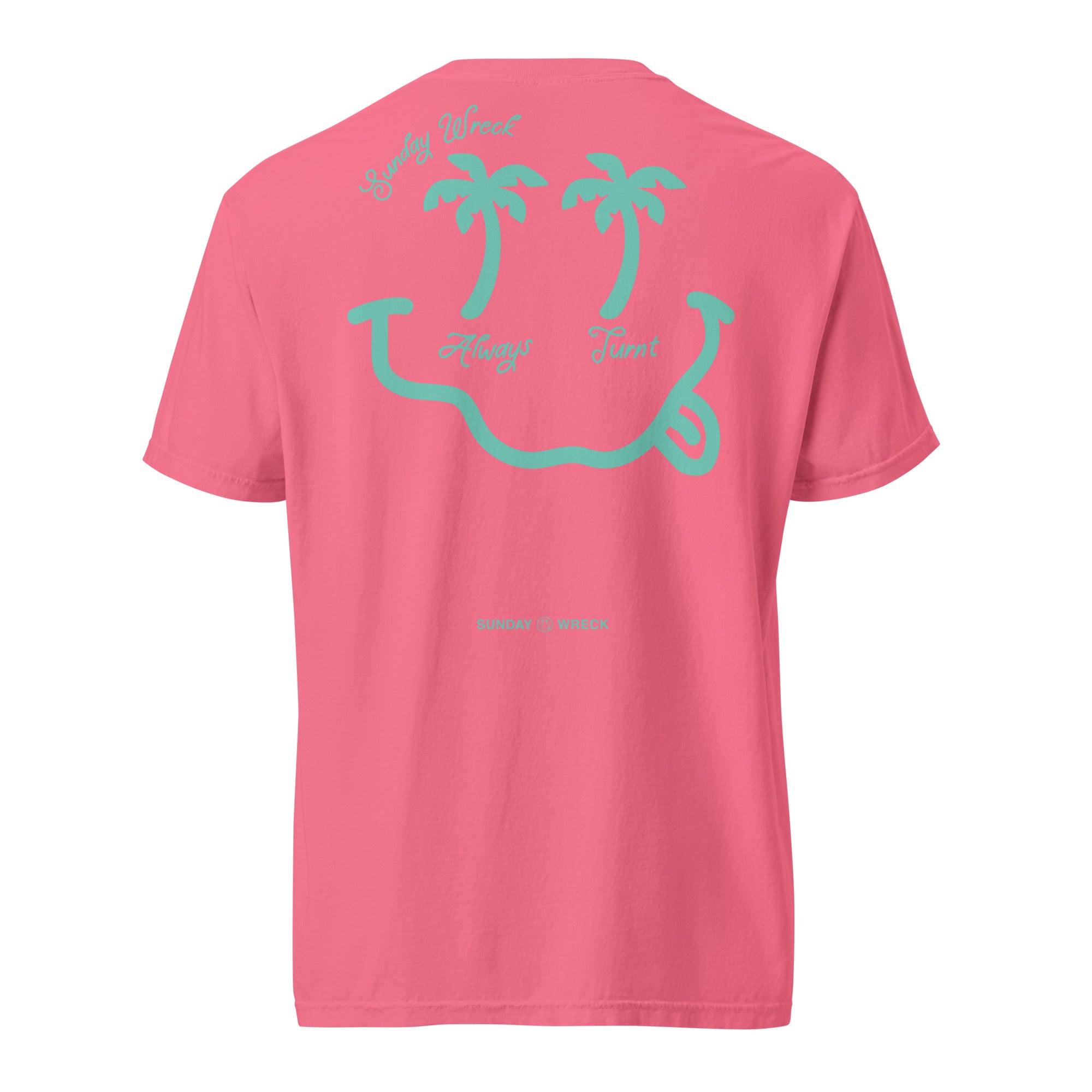 Sunday Wreck - Always Turnt Tee - Crunchberry