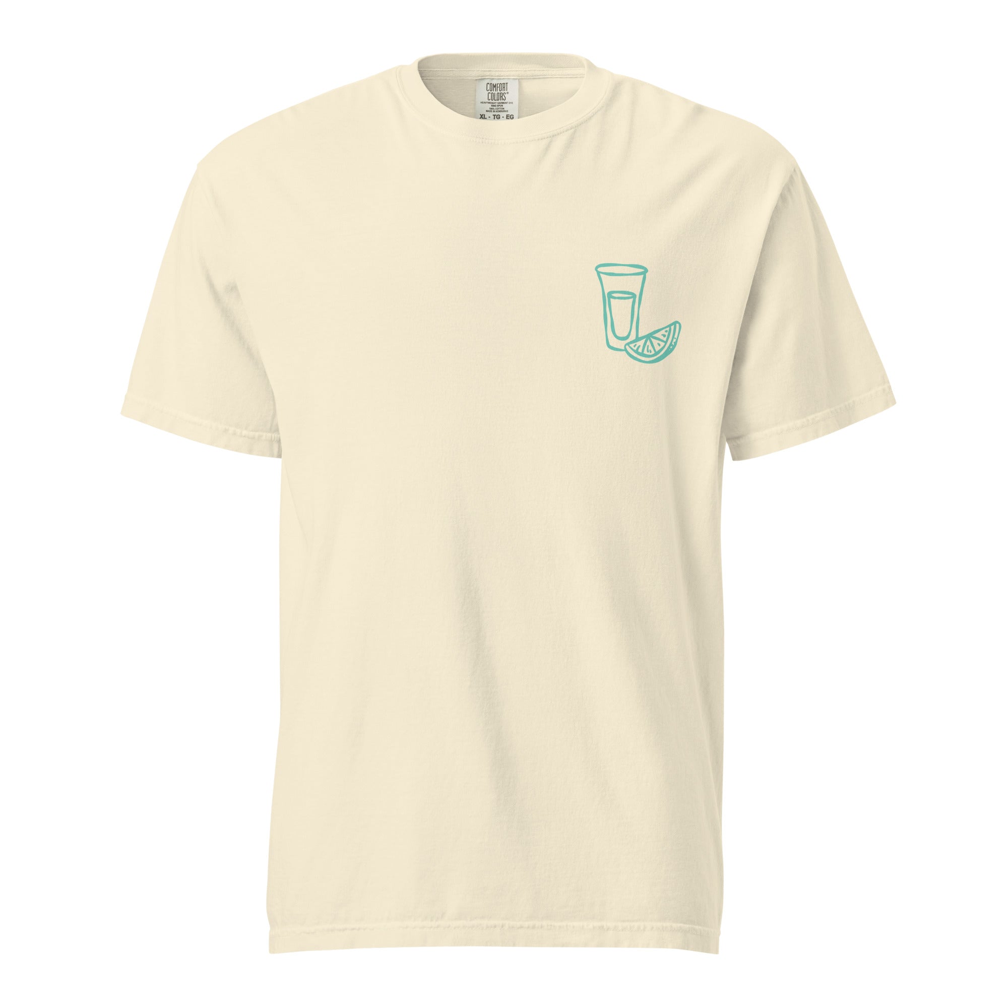 Sunday Wreck - Hot Girls Love Shots - Tee - Ivory