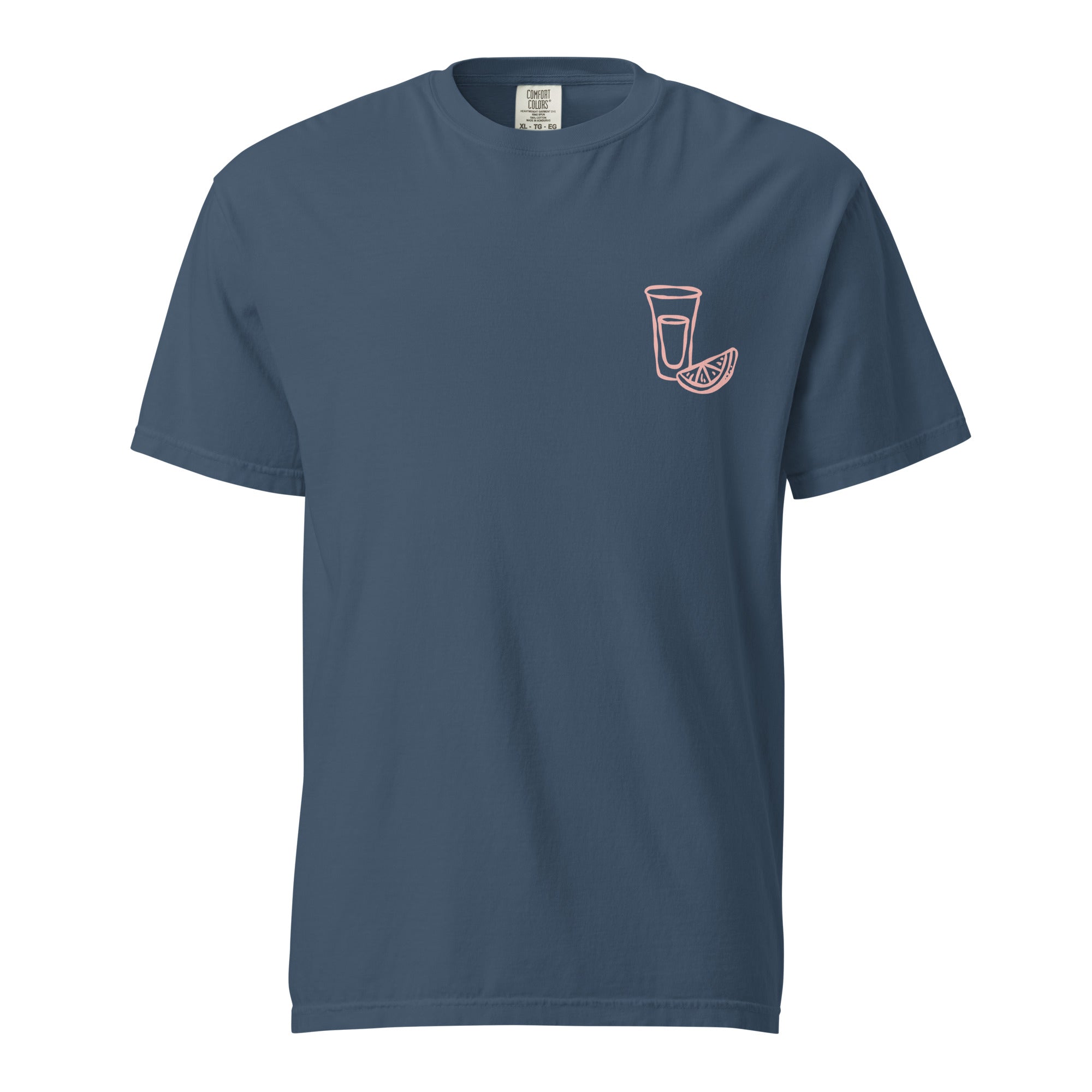 Sunday Wreck - Hot Girls Love Shots - Tee - Midnight Blue