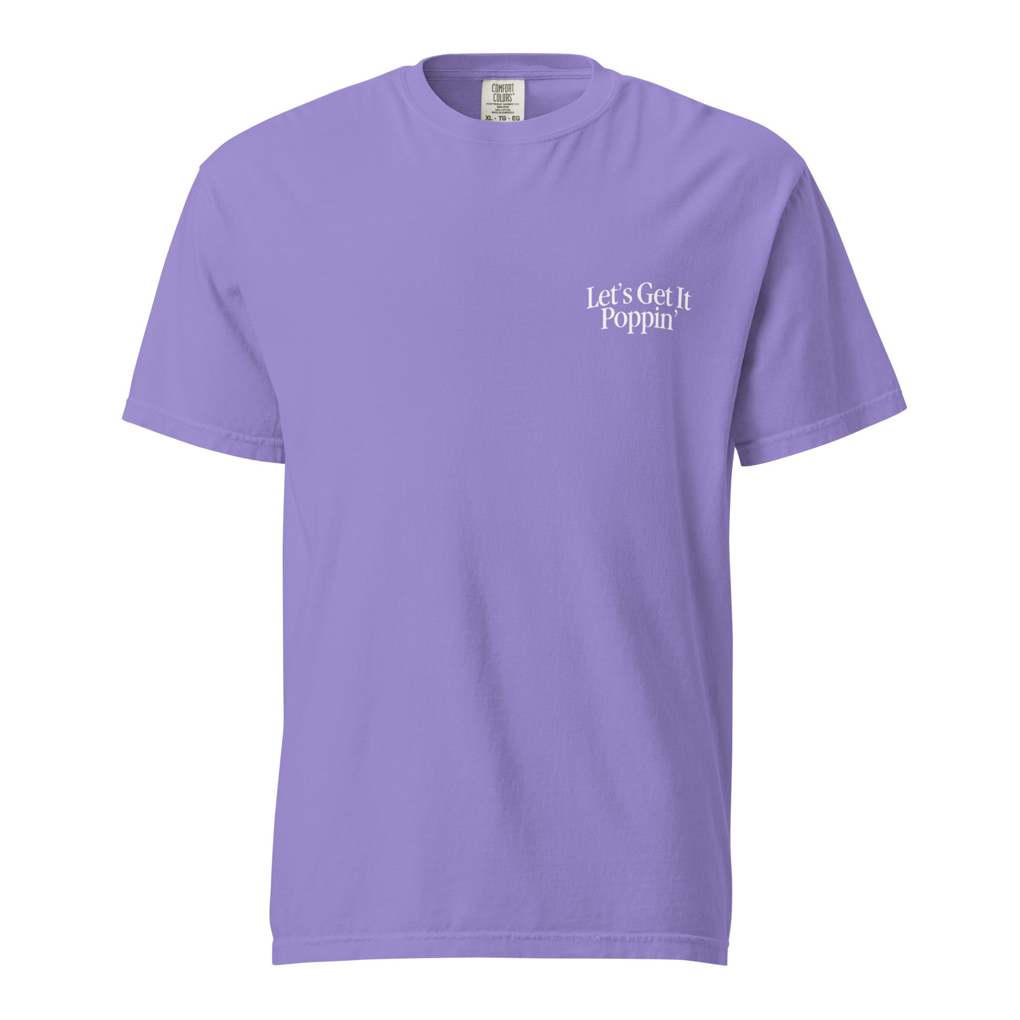 Sunday Wreck - Let's Get It Poppin' Tee - Violet