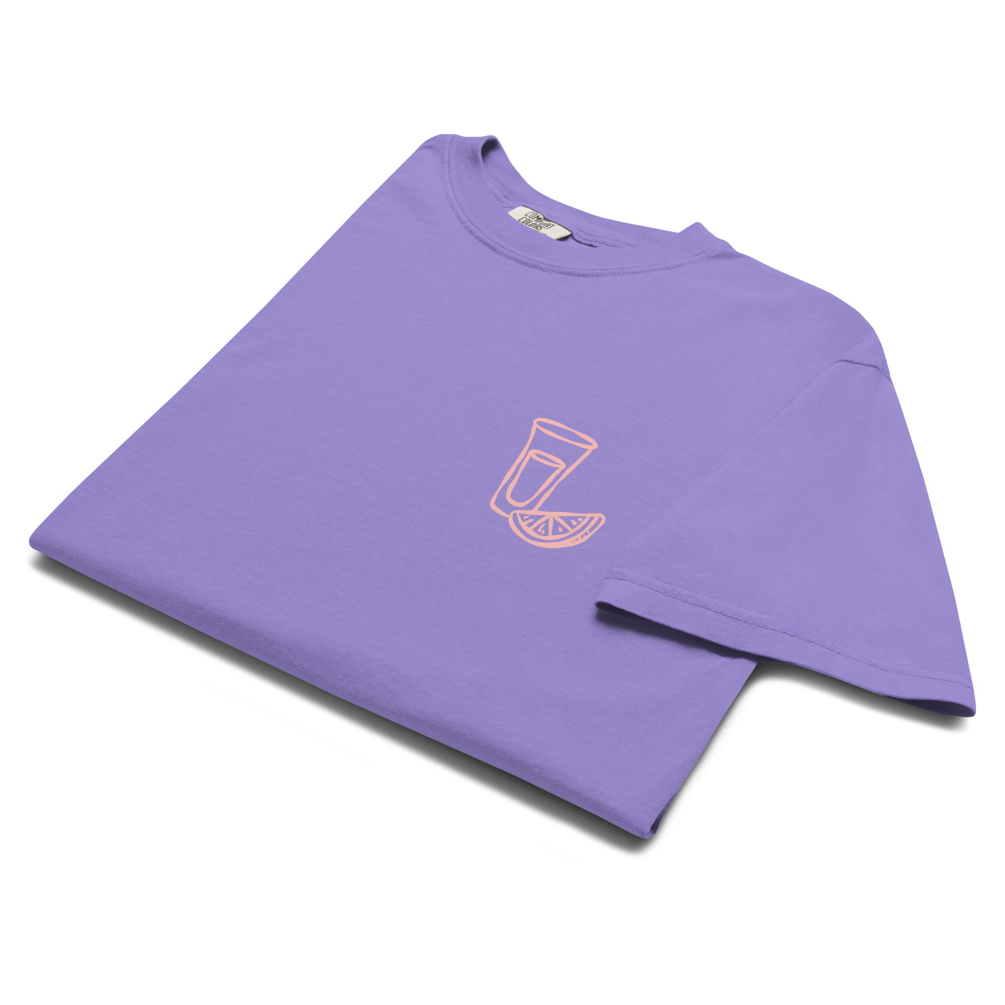 Sunday Wreck - Hot Girls Love Shots - Tee - Violet