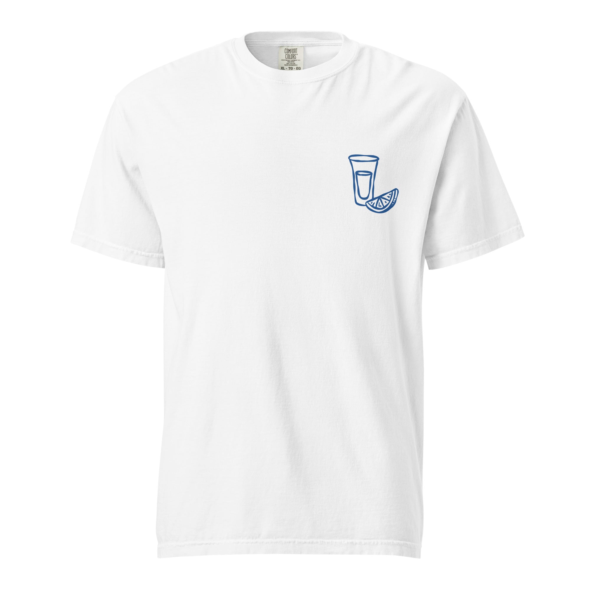 Sunday Wreck - Hot Girls Love Shots - Tee - White